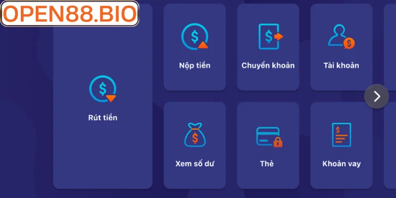 Hướng dẫn Open88: Cẩm nang toàn tập cho người chơi mới Các bước rút tiền Open88 về tài khoản ngân hàng