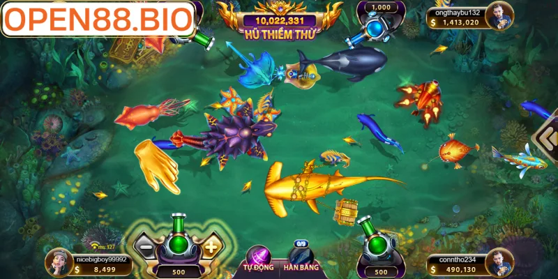 Bắn Cá Open88 - Chinh Phục Đại Dương Từ A Đến Z Mẹo săn cá Boss nhận thưởng lớn tại Open88