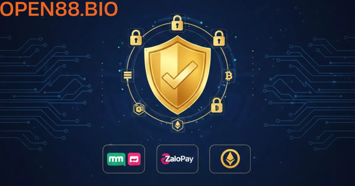 Phương thức nạp rút nhanh chóng Open88