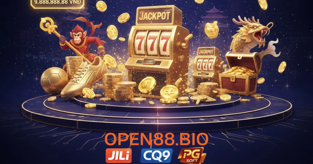 Sảnh nổ hũ với hàng hàng game từ các nhà cung cấp nổi tiếng