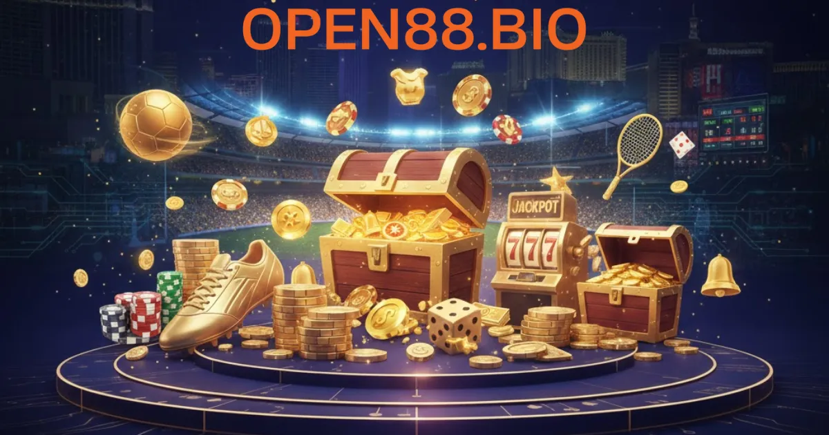 Trò chơi cá cược đa dạng tại Open88
